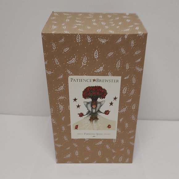 Patience Brewster 2010 Poinsettia Queen Ornament Aval Nov - Picture 3 of 6